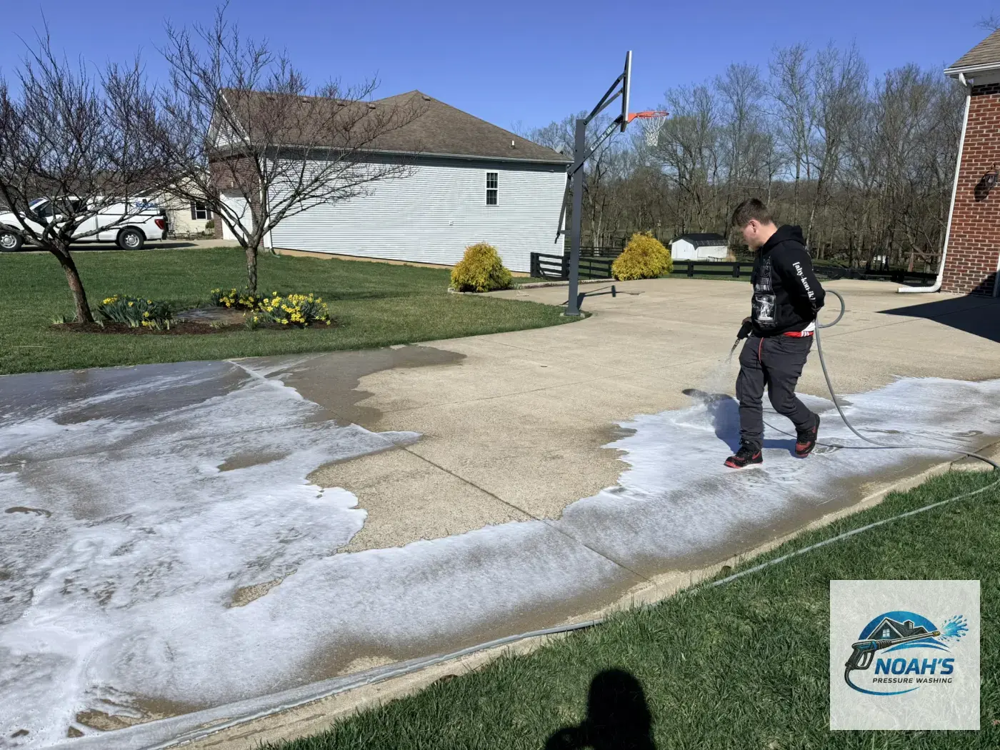 Concrete Cleaning in Louisville, KY